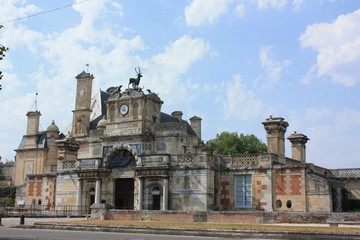Fototapeta na wymiar Château d'Anet - La façade - France