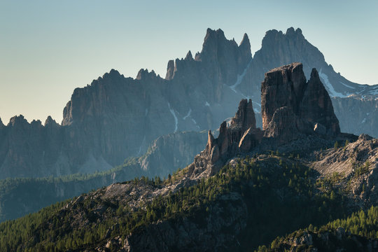 jagged peak in Italian Dolomites