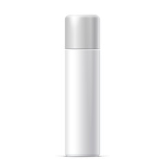 Realistic White Cosmetics bottle can Spray