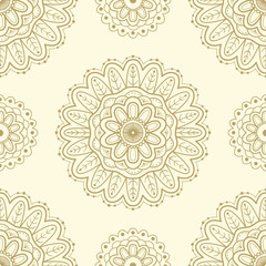 Ethnic seamless pattern. Lace pattern design. Hand drawn vector background. Can be used for textile design, web page background, surface textures, wallpaper