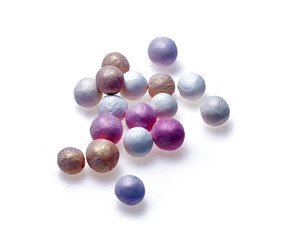 Face powder pearls