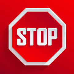 Vector Stop Sign