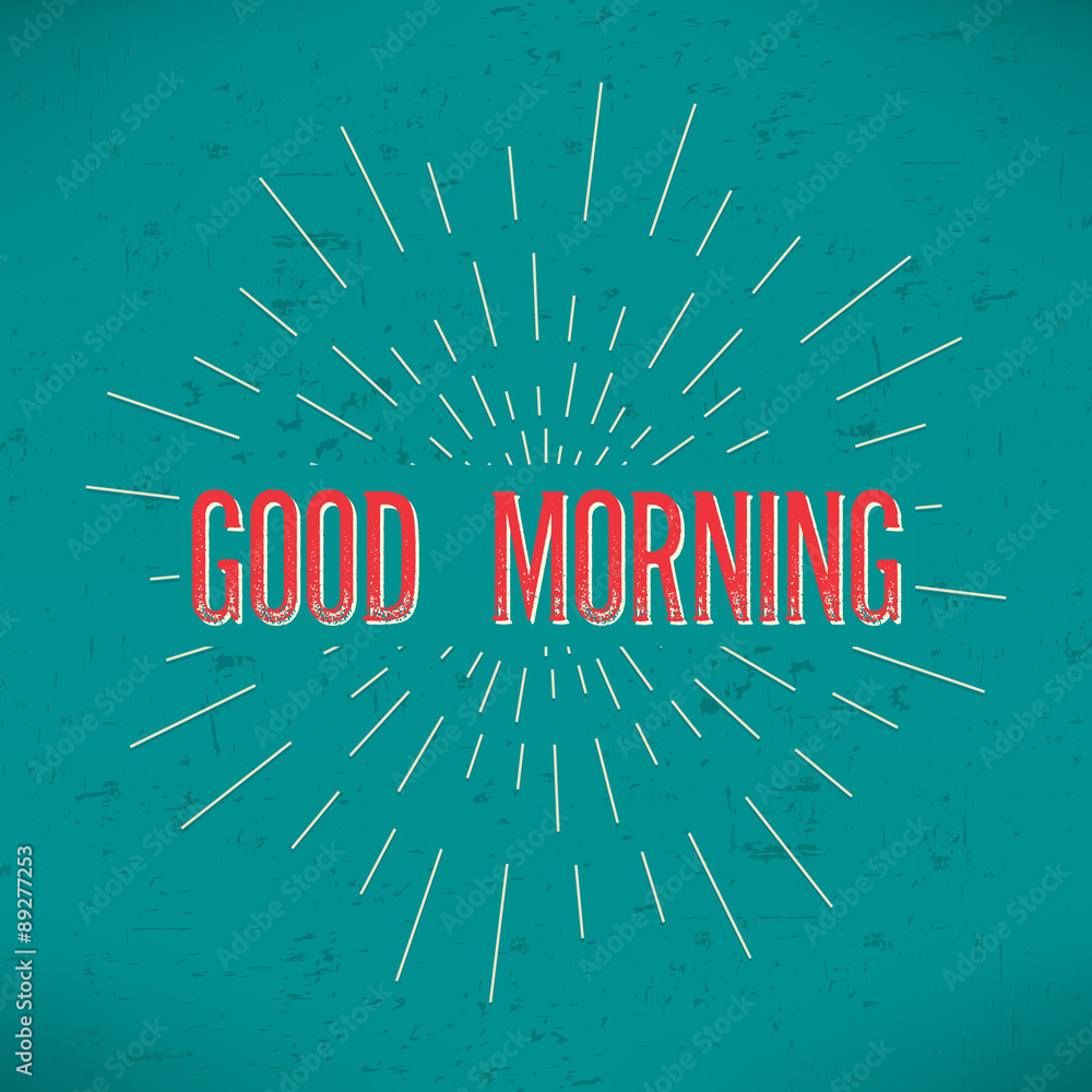 Poster abstract creative concept vector design layout with text - good