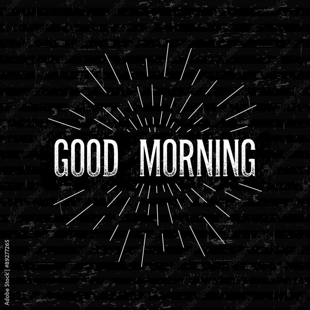 Poster abstract creative concept vector design layout with text - good