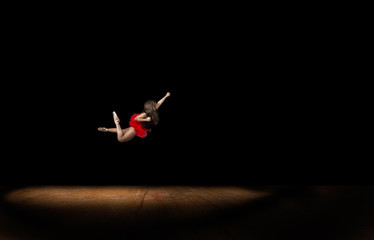ballerina flghts like a super hero