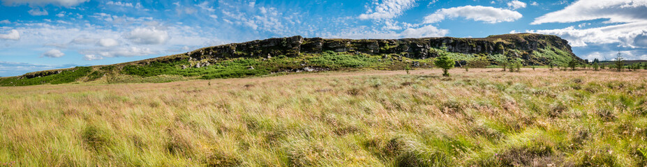 Obraz premium Great Wanney Crags Panorama