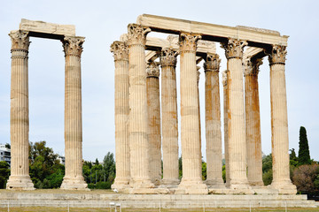 Fototapeta premium Temple of Zeus, Athens, Greece