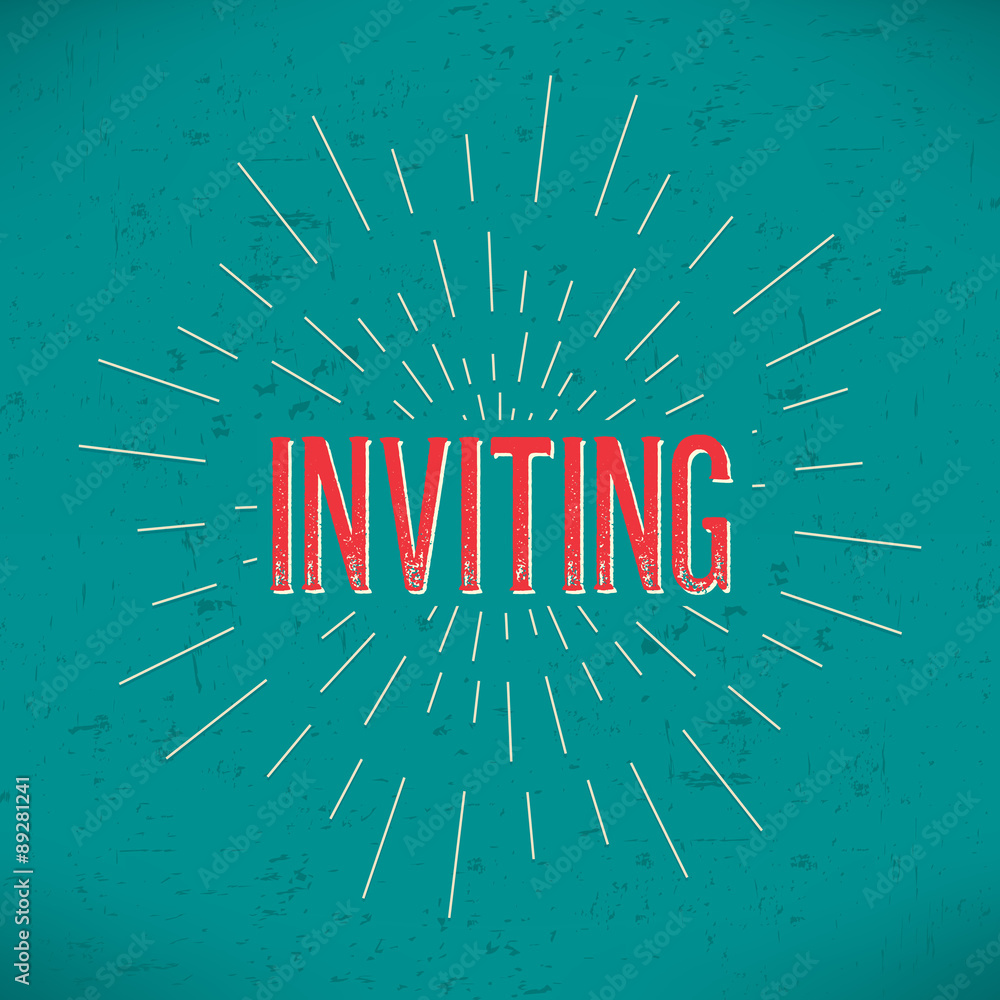 Poster abstract creative concept vector design layout with text -