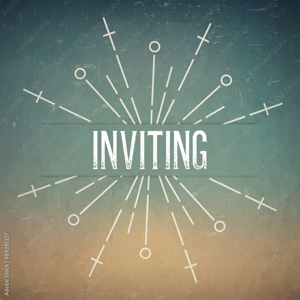 Poster abstract creative concept vector design layout with text -