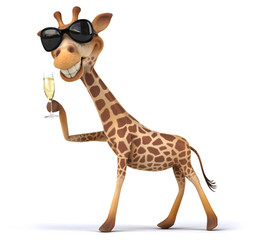 Fun giraffe © Julien Tromeur