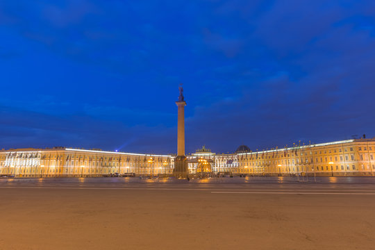 Palace Square at St.Petersburg, Russia