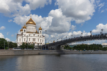 Cathedral of Christ the Saviour in Moscow, Russia