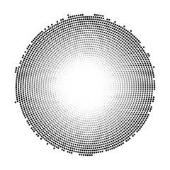 Vector halftone dots