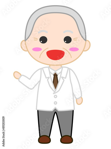 上白衣 男性 イラスト 日本のイラスト