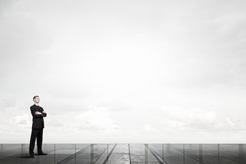 Determined in his business