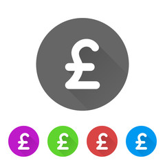 App Icon Long Shadow - 5 Colors