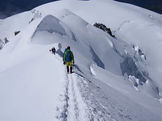 Fototapete Bergsteigen Chamonix Mont Blanc  © sindret