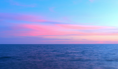 Obraz premium Beautiful sky in twilight