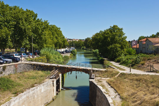 Schleuse Fonserannes in Beziers 4