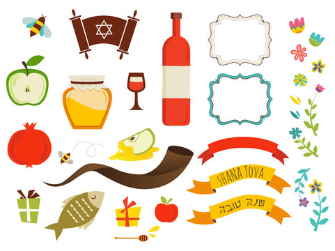 symbols of rosh hashanah, Jewish new year