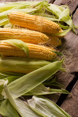 Natural rural corn.