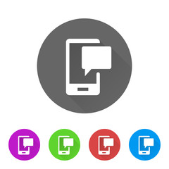 App Icon Long Shadow - 5 Colors