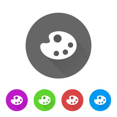 App Icon Long Shadow - 5 Colors