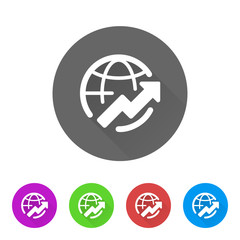 App Icon Long Shadow - 5 Colors