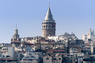 Fototapeta na wymiar Galata Tower, Istanbul