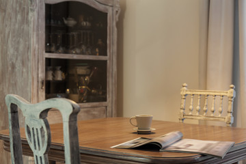 Old fashioned furniture