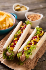 Hot dogs