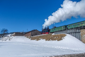 Fichtelbergbahn im Erzgebirge 