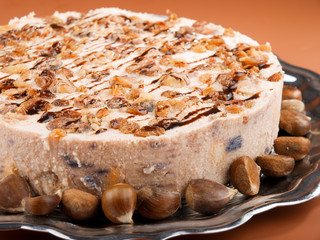 Tiramisu with chestnuts