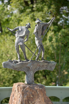 Skulptur in Zwiesel