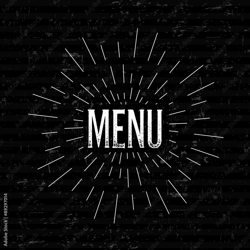 Aufkleber abstract creative concept vector design layout with text - menu