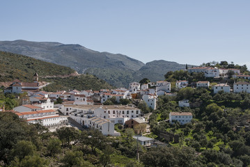 Fototapeta na wymiar Atajate, Municipios de la provincia de Málaga