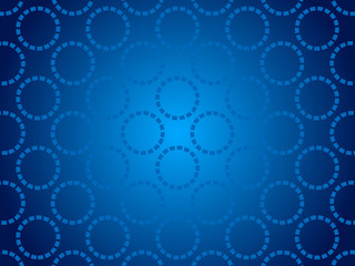 blue abstract background, particles circles
