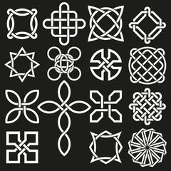 Celtic Knots in Vector Editable Format