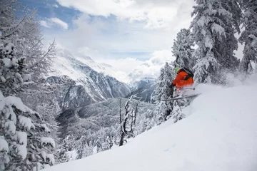  Ski Freeriding in Austria © Woods