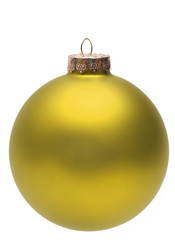Gold Christmas Ball