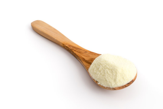 L&ouml;ffel mit Milchpulver