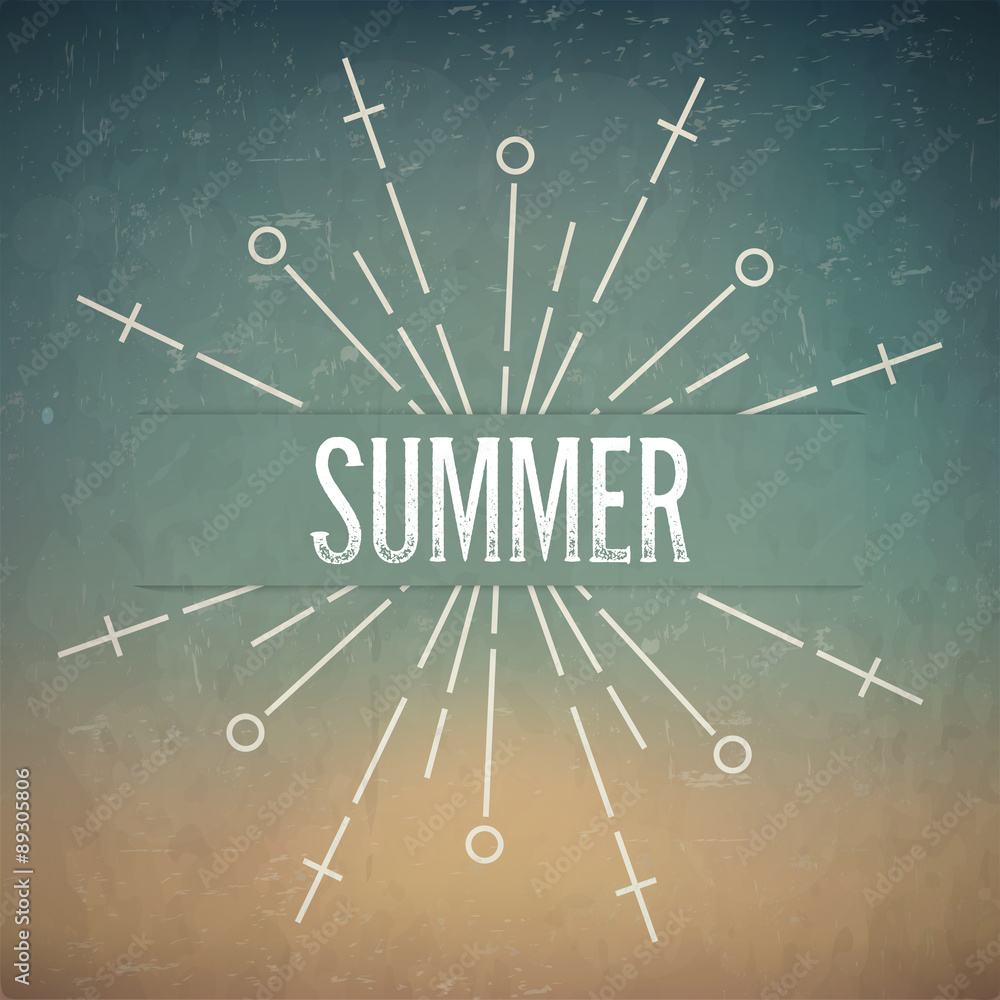 Poster abstract creative concept vector design layout with text -
