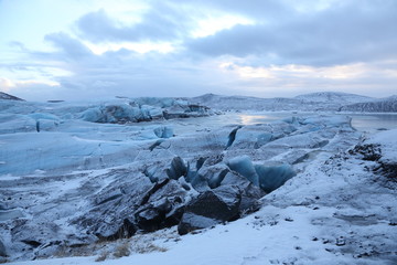 Gletscher in Island