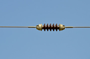 Isolator einer Oberleitung