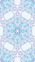 Seamless abstract pattern. Hand drawn texture, Christmas backgro
