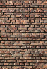 Fototapeta premium Tło stary rocznika czerwieni ściana z cegieł