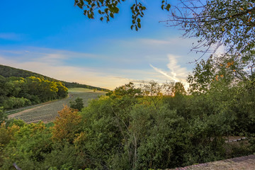 Abendstimmung am Teetempelchen in Bad Kreuznach