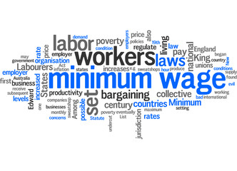minimum wage (employer, employee)