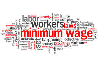 minimum wage (employer, employee)
