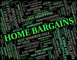 Home Bargains Represents Residence Housing And Sale